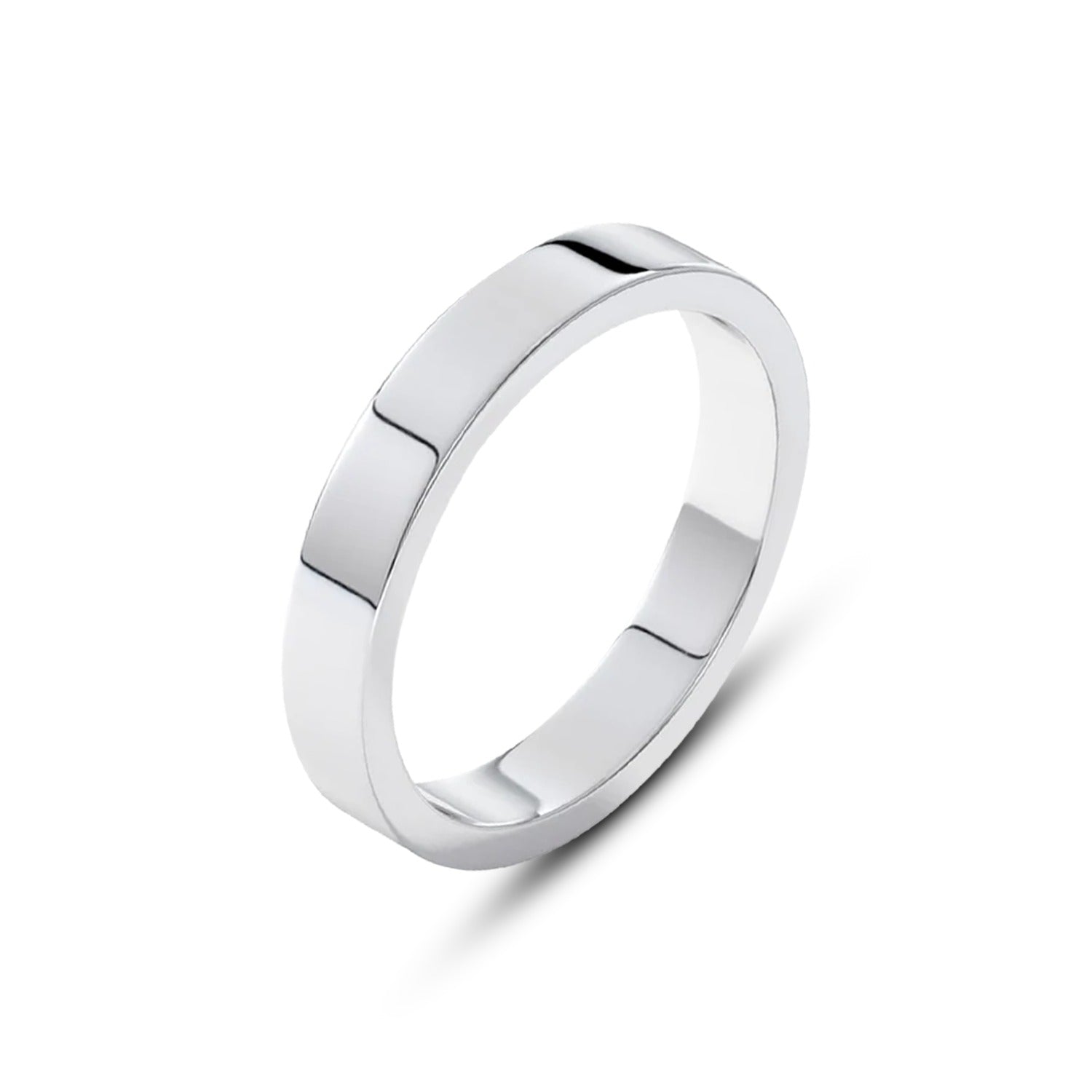 Men's Engagement Band 925 Sterling Silver