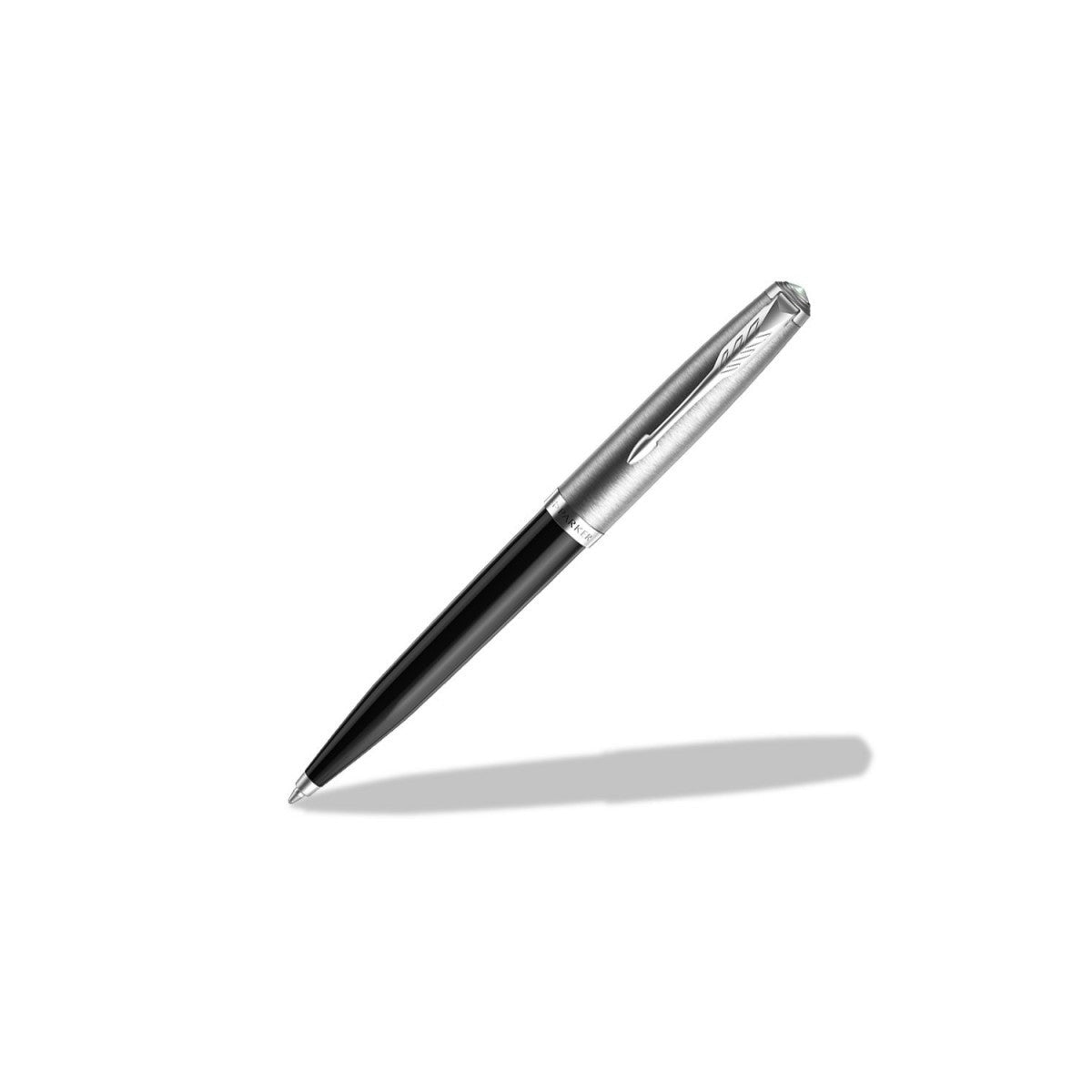 Parker 51 Black CT Ballpoint Pen – Chrome Trim – Model 2123493