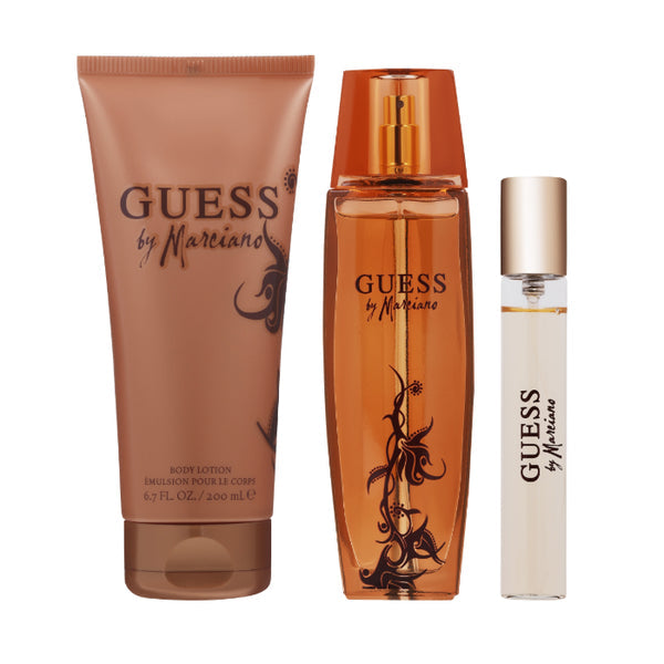 Guess by Marciano Gift Set for Women – Eau de Parfum 100ml + Body Lotion 200ml + Travel Spray 15ml