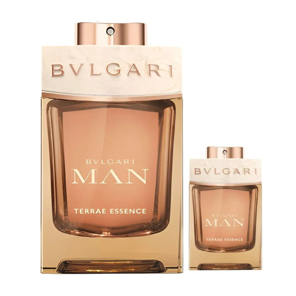 طقم عطر مان تيراي إيسنس للرجال من بولغاري – أو دو بارفان 100مل + 15مل