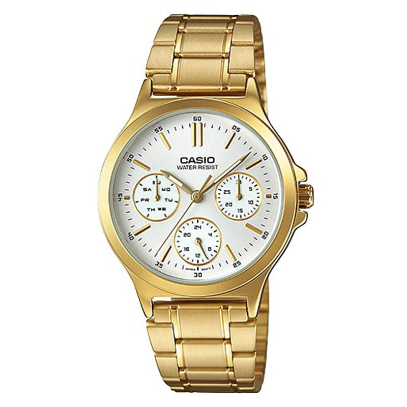 ساعة يد كاسيو حريمي أنالوج ستانلس ستيل