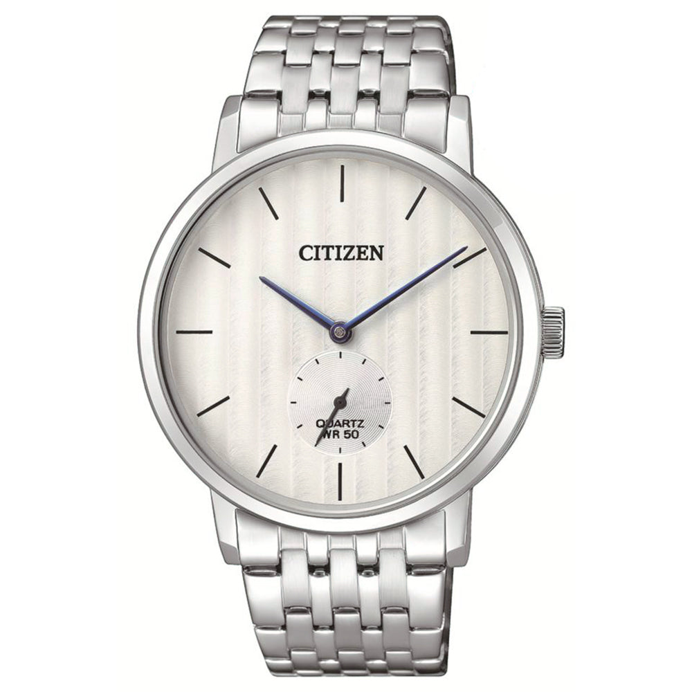 Citizen Men's Quartz Watch with Stainless Steel Bracelet and Silver Dial BE9170-56A