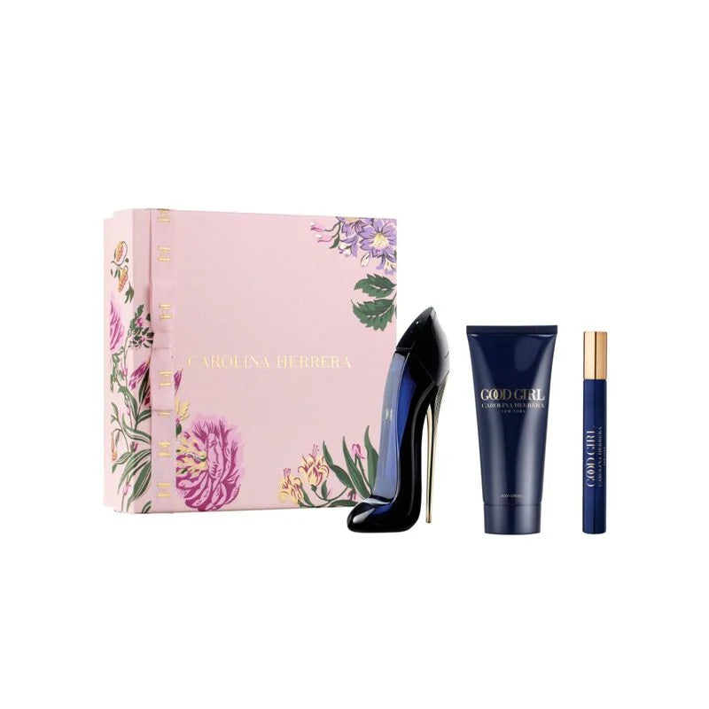 Carolina Herrera Good Girl Gift Set for Women – Eau de Parfum 80 ml + Body Lotion 100 ml + EDP 10 ml