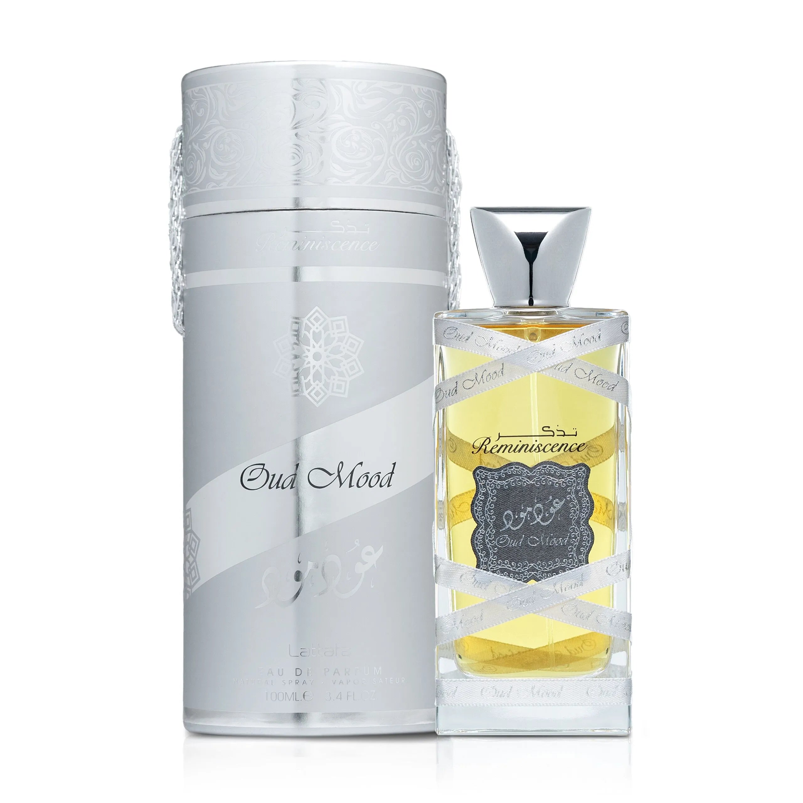 Lattafa Oud Mood Reminiscence Silver Men Eau De Parfum 100ml