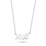 عقد فضة عمولة عيار 925