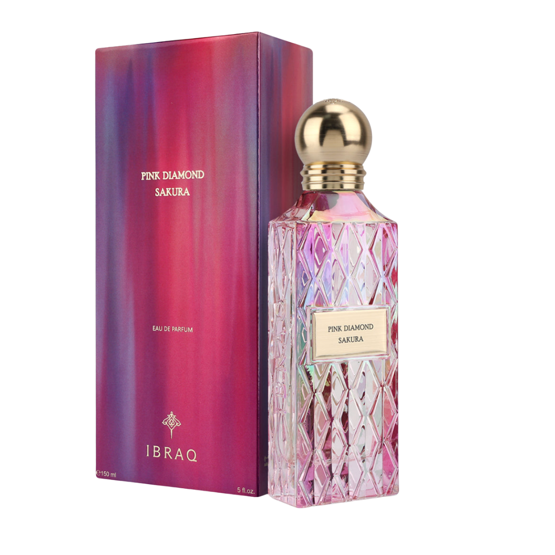 Pink Diamond Sakura by Ibrahim Al Qurashi – Eau de Parfum 150ml