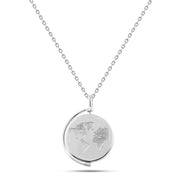 عقد الحب بلا حدود من الفضة عيار 925