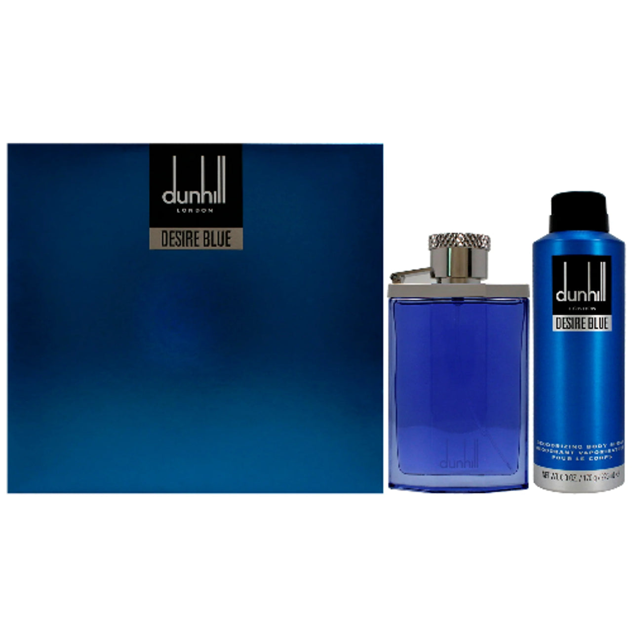 Dunhill Desire Blue Men’s Set EDT (100ml Perfume + 226ml Body Spray)