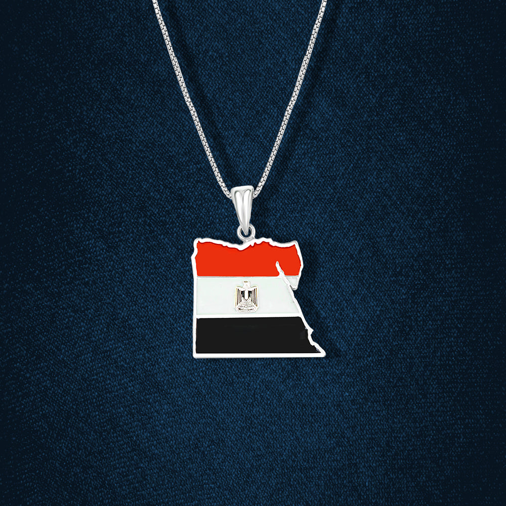 عقد فضة عمولة عيار 925