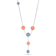 Authentic Egyptian Sterling Silver 925 Necklace with Artistic Engravings "Mercy – Protection – Affection – Happiness – Love"