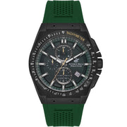 Beverly Hills Polo Club Men’s Multi Function Green Rubber Strap Watch – BP3541X.675