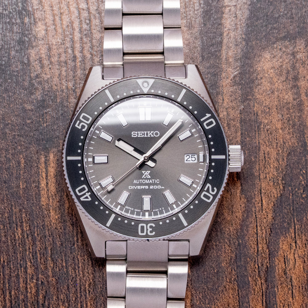 Seiko Prospex Dark Gray Dial Stainless Steel Bracelet Men's Watch