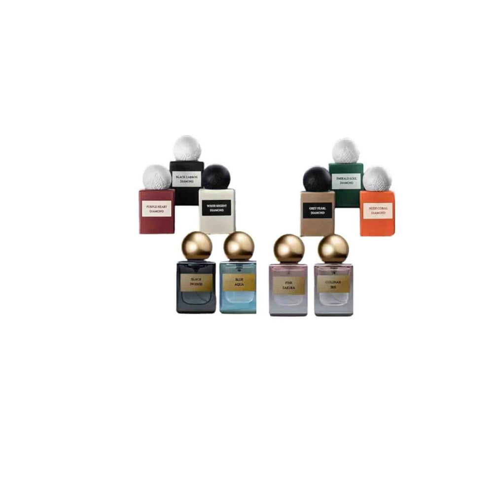 Ibrahim Al Qurashi Discovery Diamond Set – 10  Perfumes × 10 ml