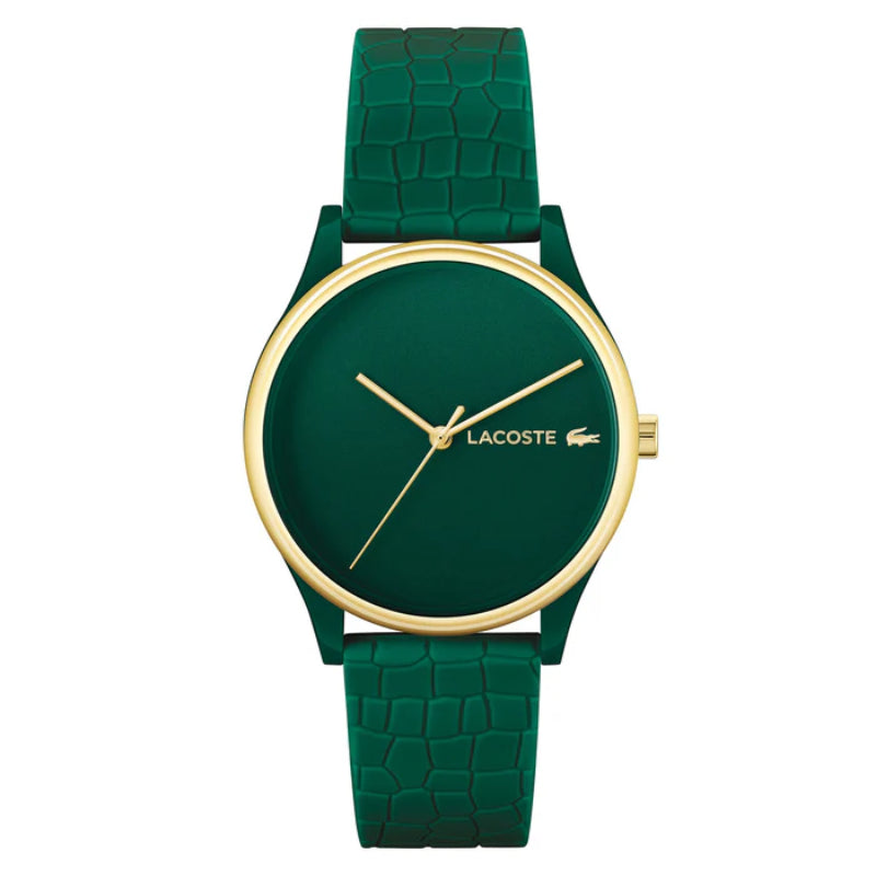 Lacoste Crocodelle Green Silicone Women's Watch - 2001247