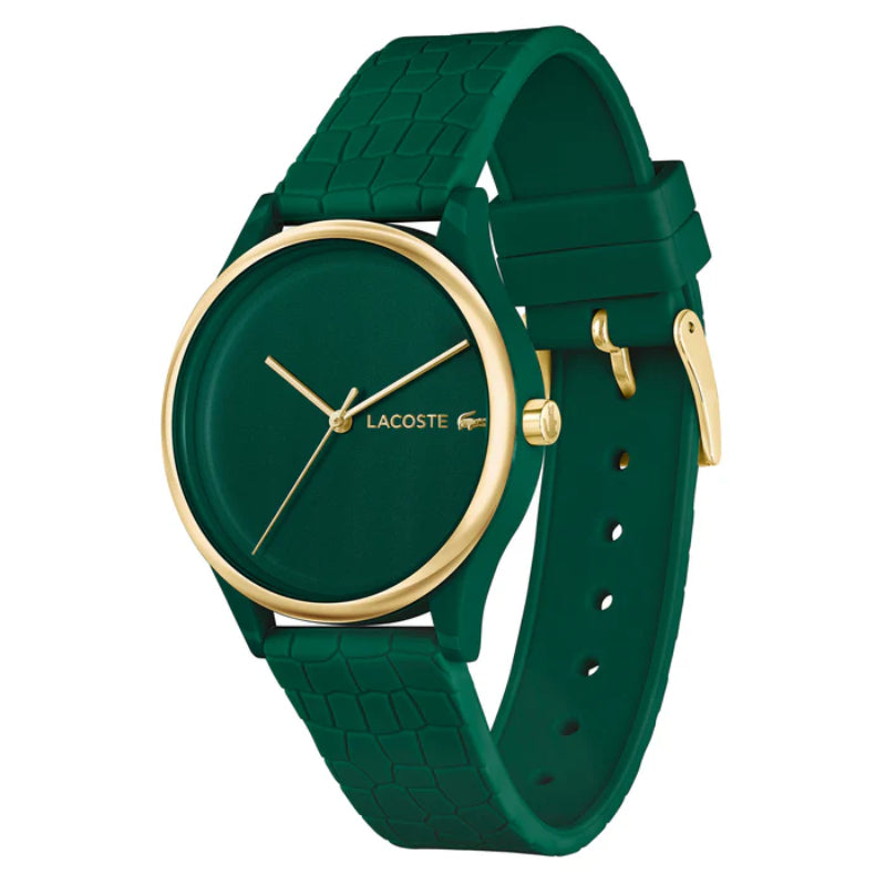 Lacoste Crocodelle Green Silicone Women's Watch - 2001247