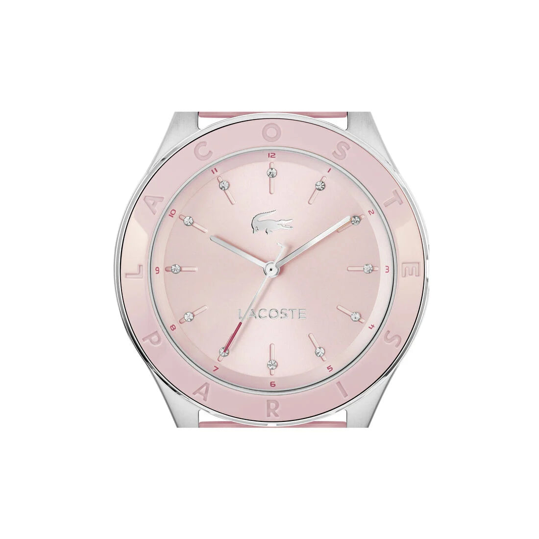 Lacoste Billie Pink Rubber Pink Dial For Women Watch - 2001460
