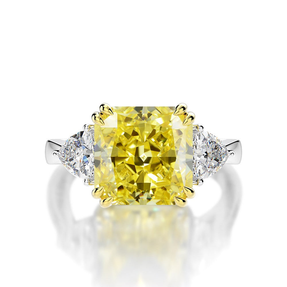 Chic Ice Crushed 925 Silver Ring