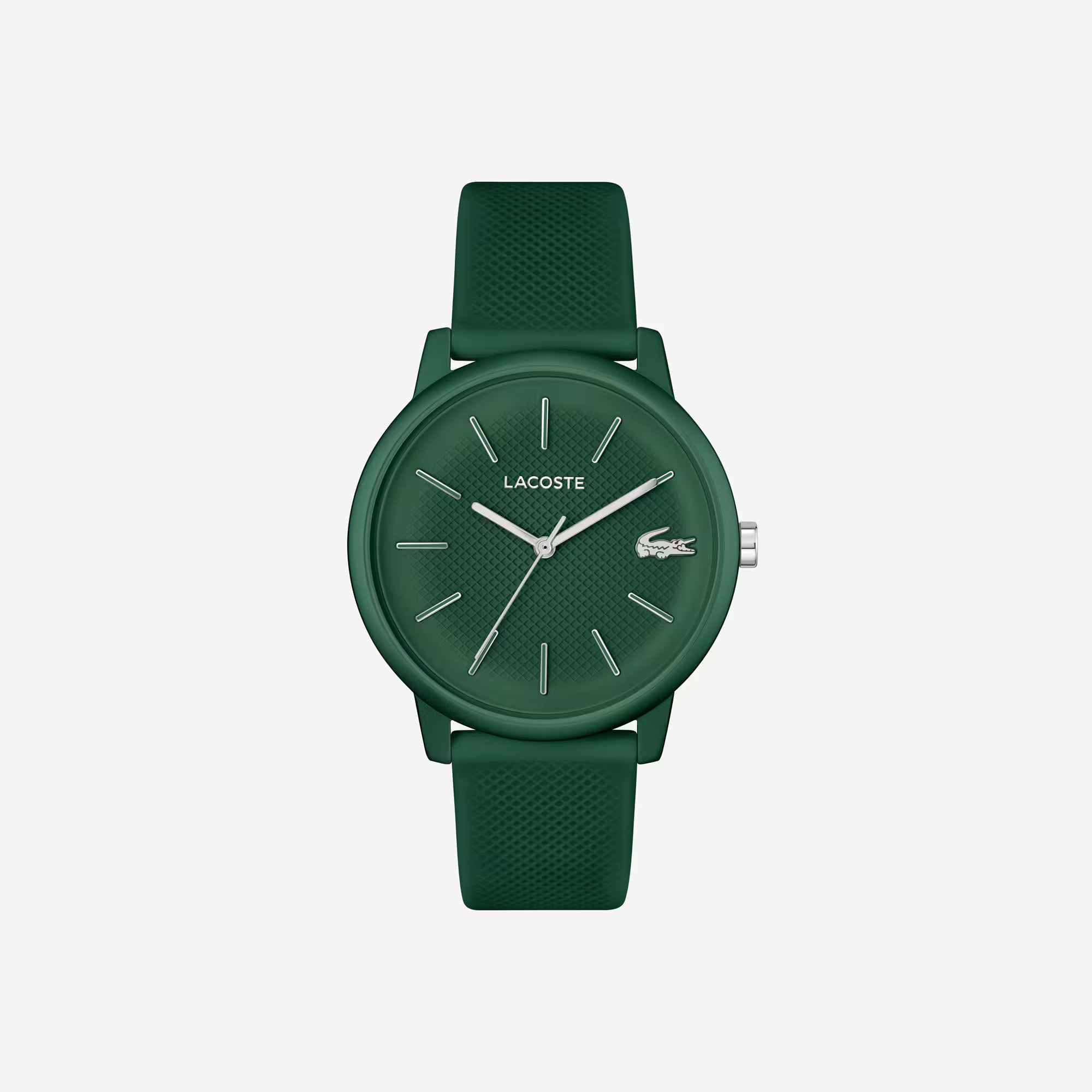 Lacoste Green Rubber Green Dial Men's Watch - 2011238