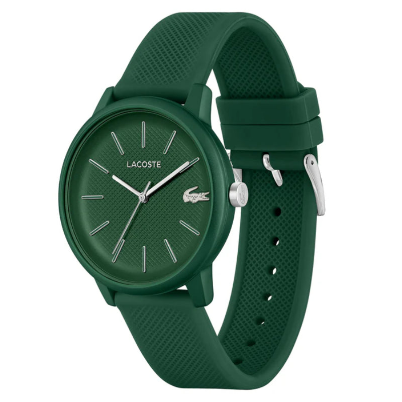 Lacoste Green Rubber Green Dial Men's Watch - 2011238