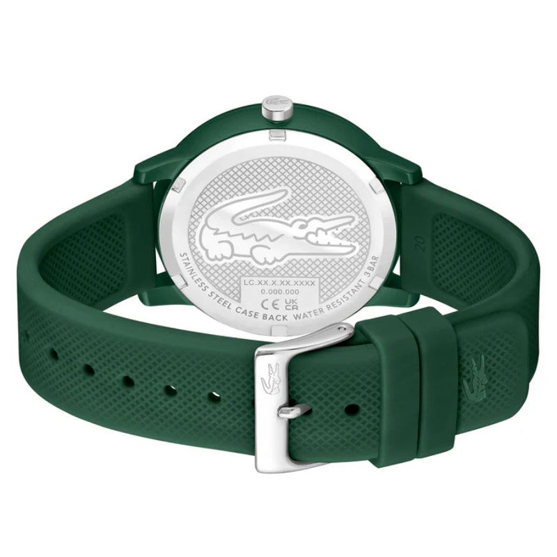 Lacoste Green Rubber Green Dial Men's Watch - 2011238