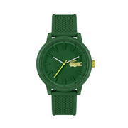 Lacoste Hero Quartz Analog Green Rubber Green Dial Men's Watch - 2011316