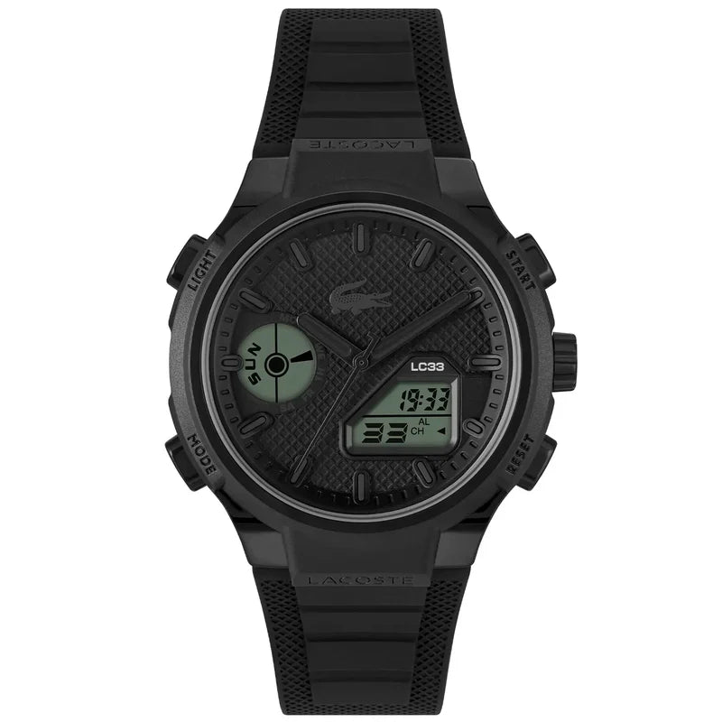 Lacoste Mens Black Dial Watch-2011447
