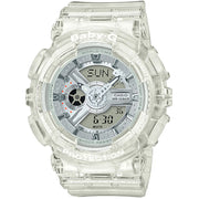 Casio Baby-G Transparent Analog-Digital Women's Wristwatch with Clear Resin Strap