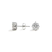 Luxury Stud Earrings with Royal Details – 925  Silver