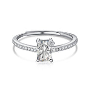 Simple Love Design 925 Silver Ring
