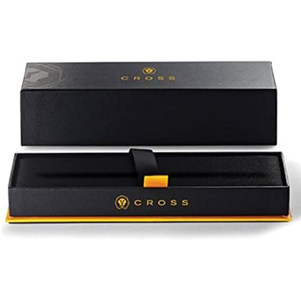 قلم كروس كاليه الفضي مع لمسات ذهبية – AT0112G-15