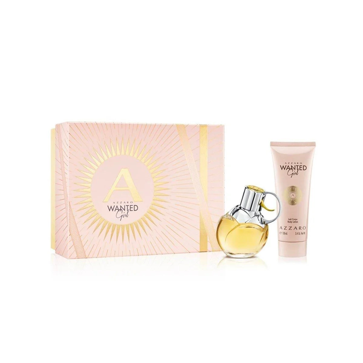 AZZARO WANTED GIRL (W) SET EDP 30ML + BL 100ML