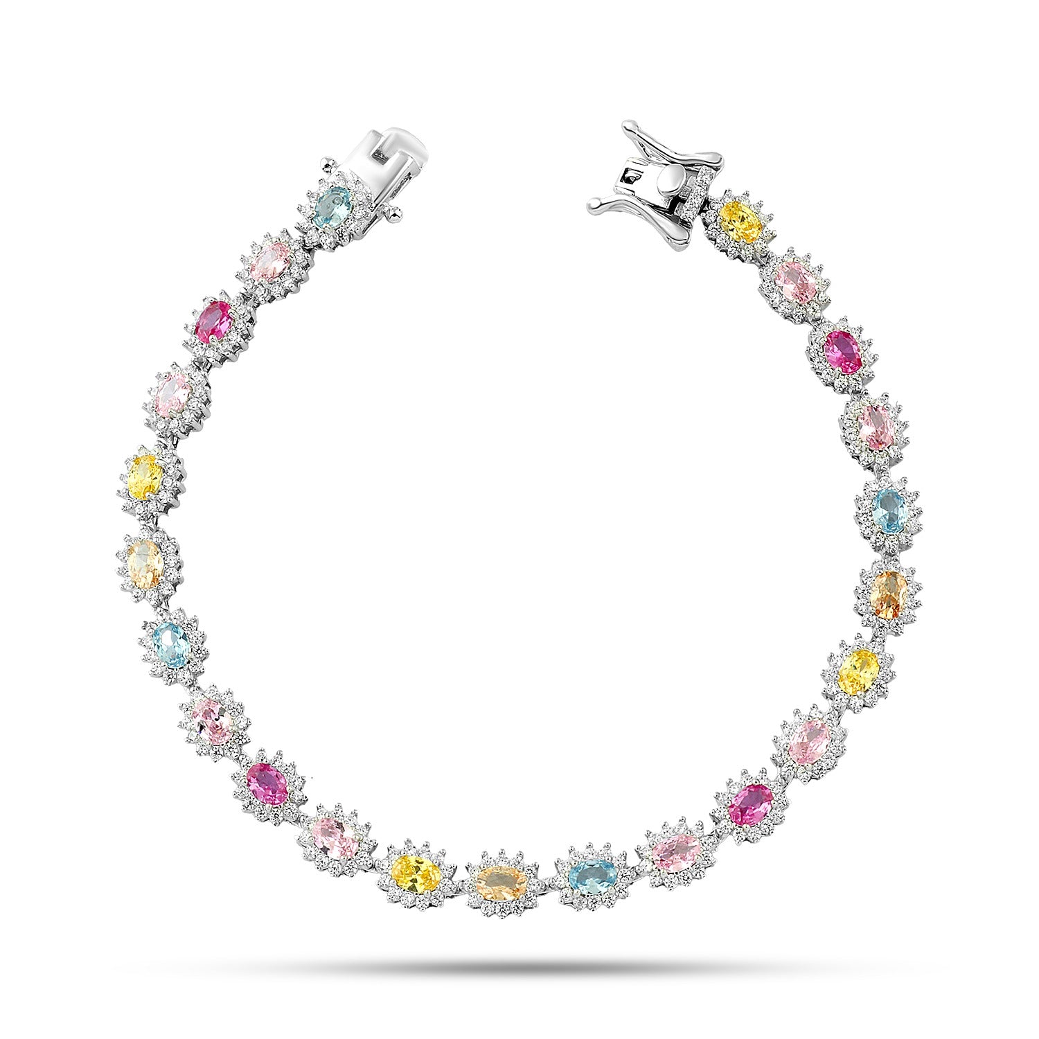 Bracelet "Colors of Happiness" 925 Sterling Silver