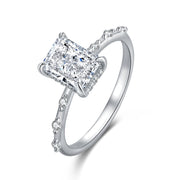 Ice Crushed 925 Silver Ring