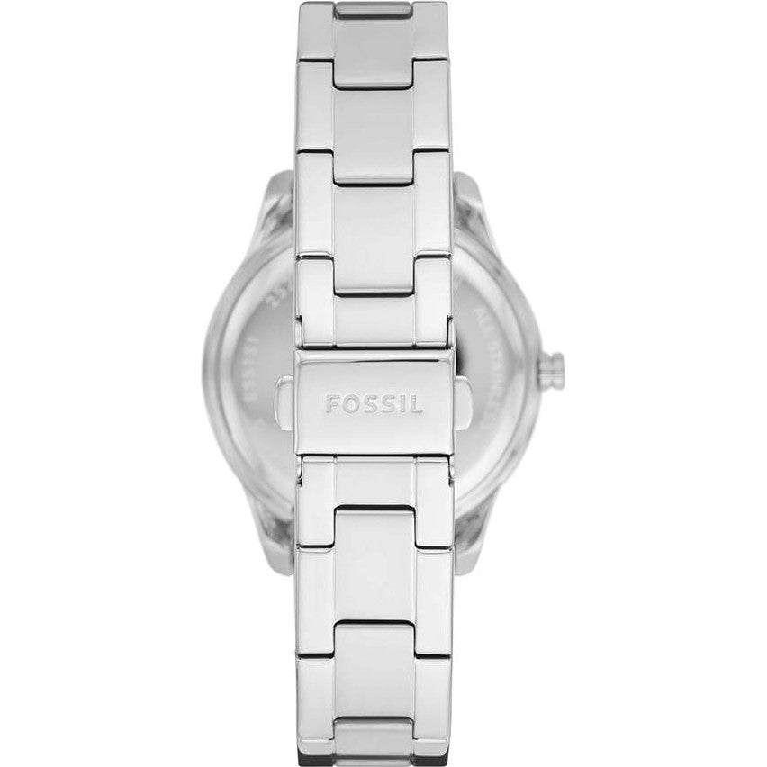 Fossil Women's Tillie Three-Hand Two-Tone Stainless Steel Watch White Dial - Bq3901