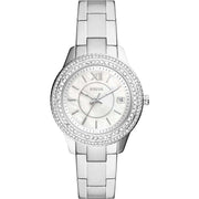 Fossil Women's Tillie Three-Hand Two-Tone Stainless Steel Watch White Dial - Bq3901
