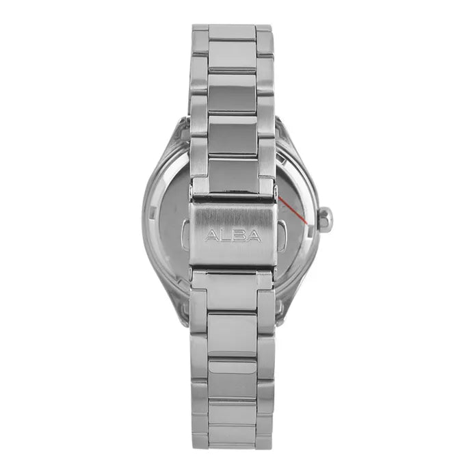 Alba Blue Dial Silver Stainless Steel Women's Watch