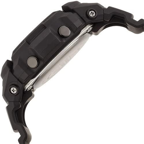 ساعة يد كاسيو جي شوك أنالوج رقمية بسوار رزين أسود للرجال | فتحي ابراهيم