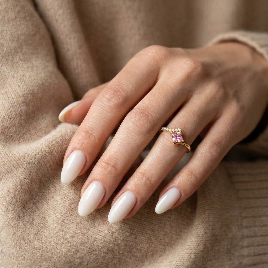 Luxury Women’s 925 Silver Ring with Floral Design Adorned with Sparkling Pink Stones