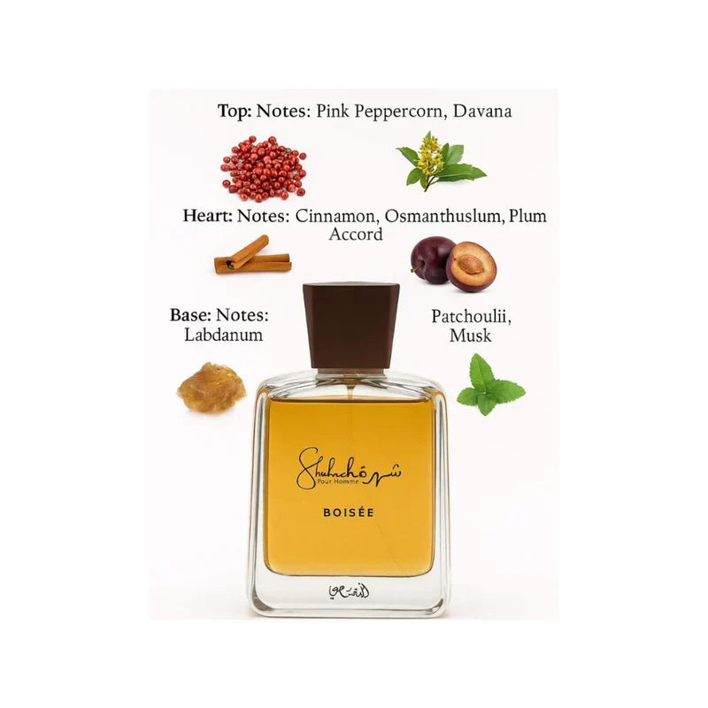 Shuhrah Boisée by Rasasi Men's Fragrance - 90ml