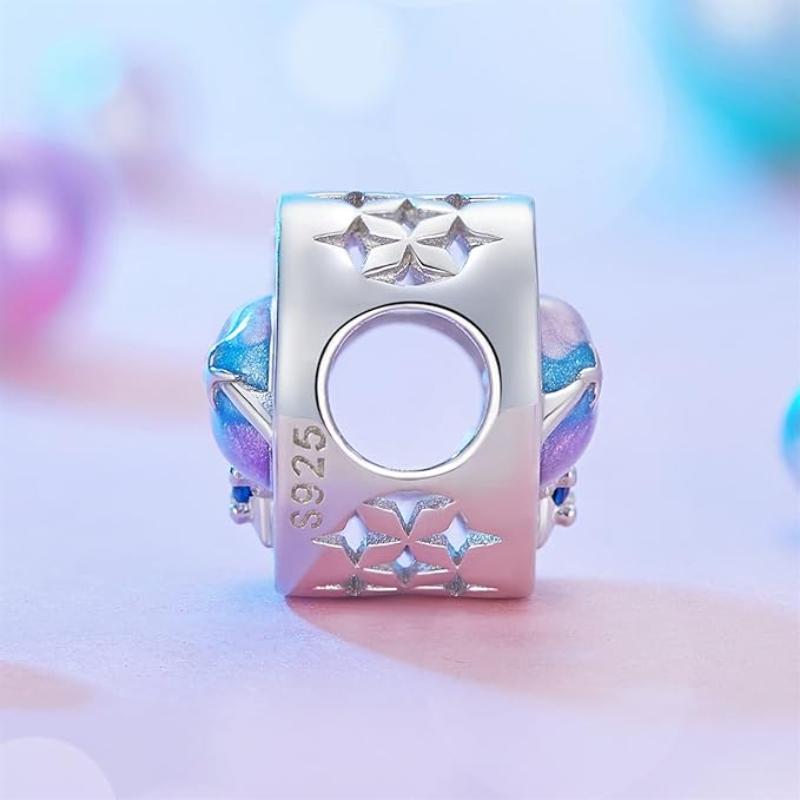 Space 925 Silver Charm