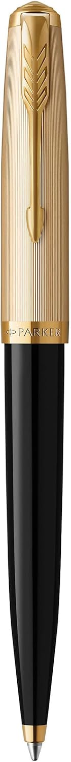 Parker 51 Premium Black GT Ballpoint Pen – Medium Point – Model 2123513