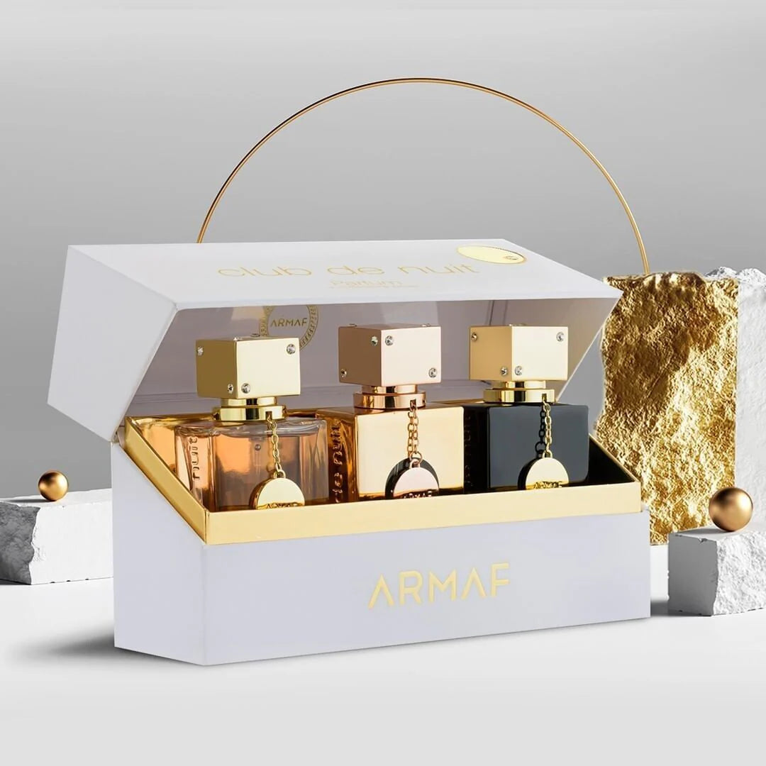 Armaf Ladies Club De Nuit Eau de Parfum Spray Gift Set – 3 Pieces