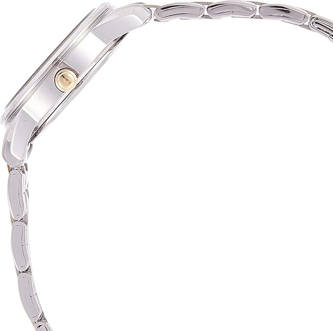Seiko White Dial Gold-Tone Details Women's Watch