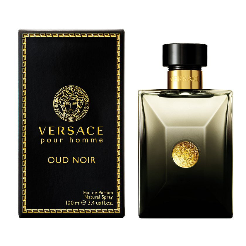 Versace Pour Homme Oud Noir - Eau de Parfum for men, 100 ml