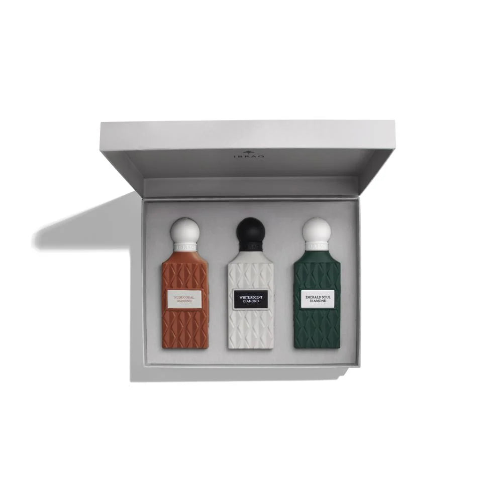 Ibraq Diamond Grey 2 Eau De Parfum 75 Ml X 3 - Unisex