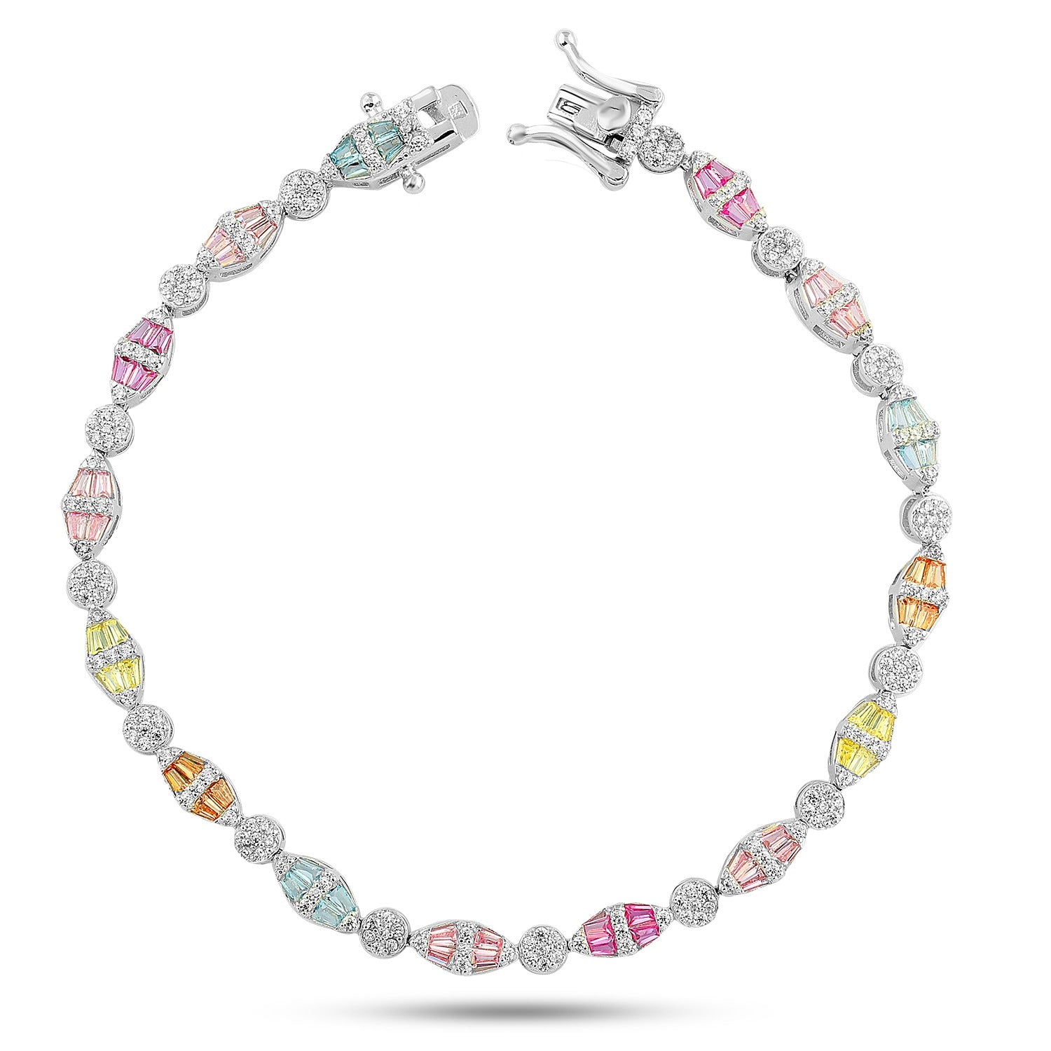 Bracelet "Colors of Joy" 925 Sterling Silver