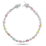 Bracelet "Colors of Joy" 925 Sterling Silver