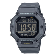 -ساعة يد كاسيو الرياضية الرقميه بسوار مطاط للرجال AE-1600WH-8AVDF