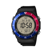 Casio Blue and Red Bezel Men's Watch