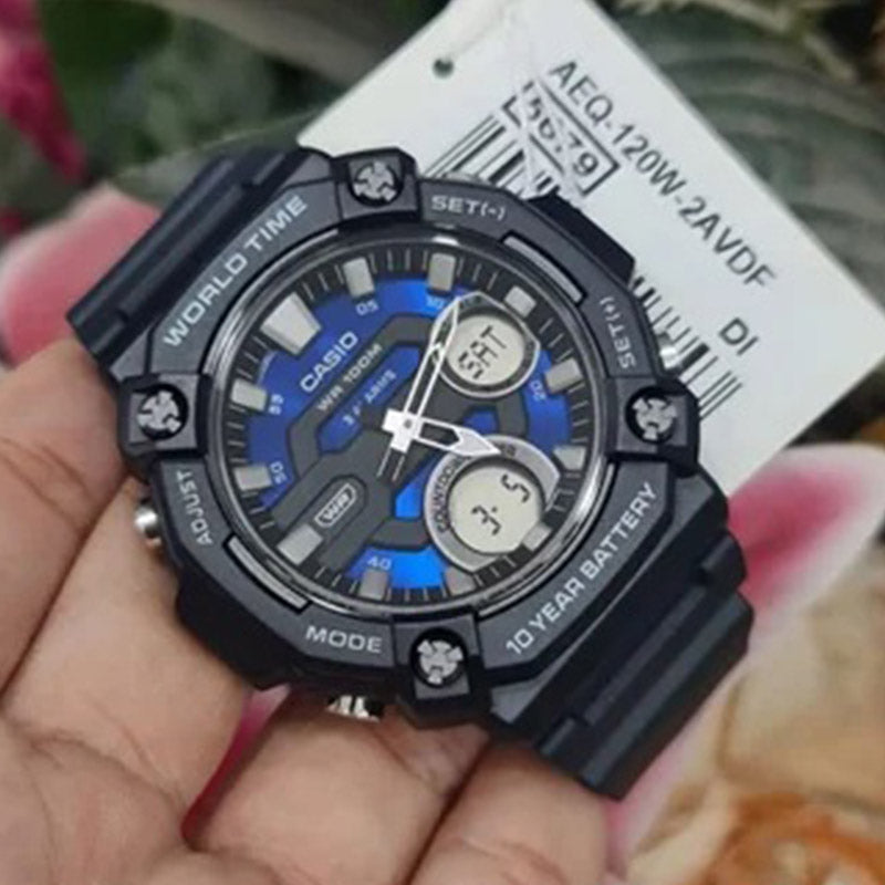 Casio Men's Sports Watch with Rubber Strap